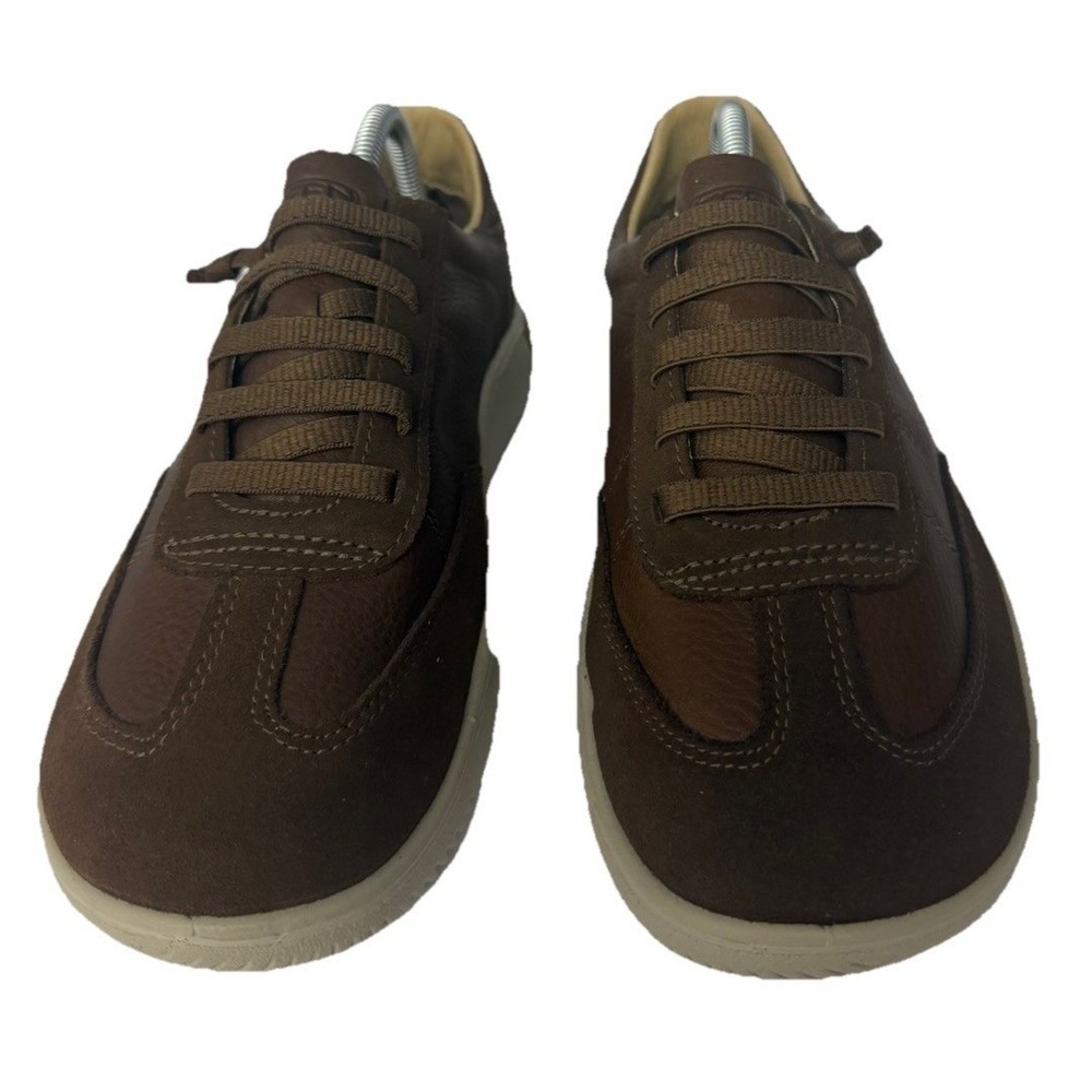 KEEN KNX T-Toe Mens Size 9.5 Dark Brown Suede Slip On Casual Sneakers Shoes New